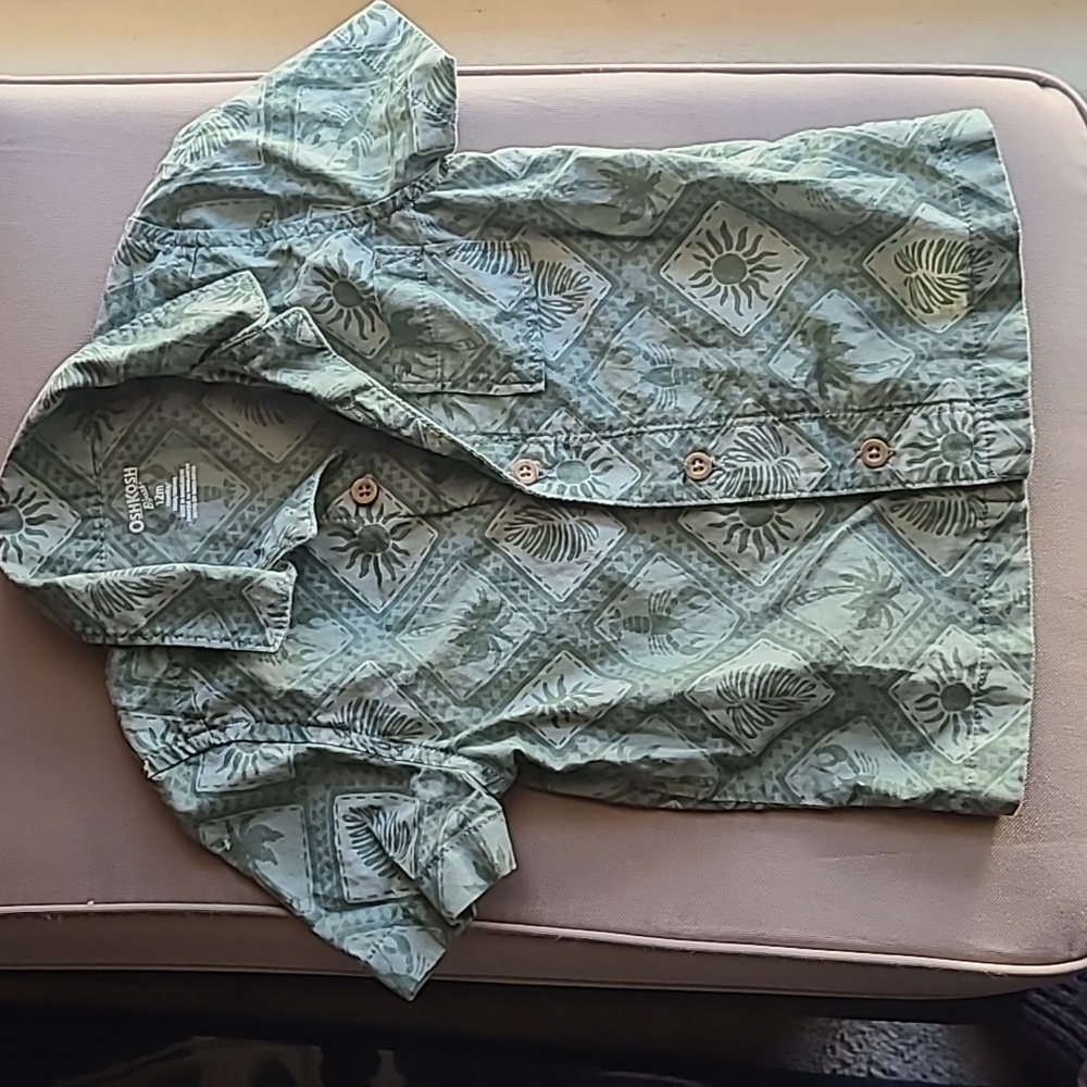 OshKosh B'gosh Tropical Green Men's Shirt